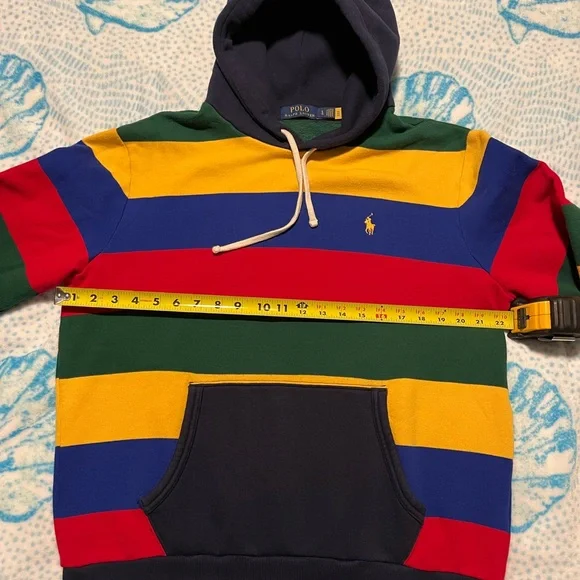 Polo by Ralph Lauren Men's Colorful Striped Hoodie - Picture 4 of 7